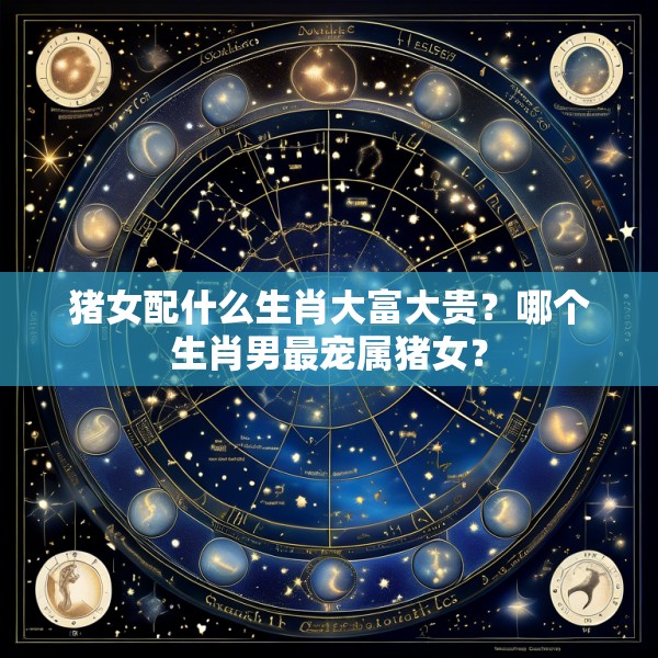 猪女配什么生肖大富大贵？哪个生肖男最宠属猪女？