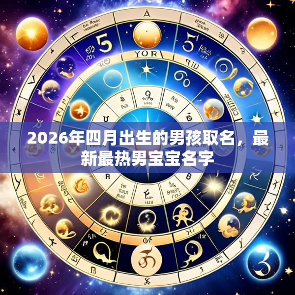 2026年四月出生的男孩取名,最新最热男宝宝名字