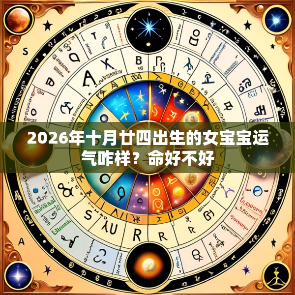 2026年十月廿四出生的女宝宝运气咋样?命好不好