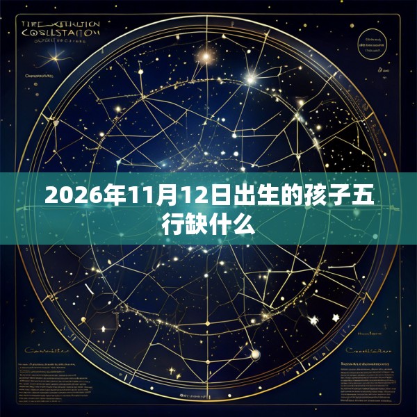 2026年11月12日出生的孩子五行缺什么
