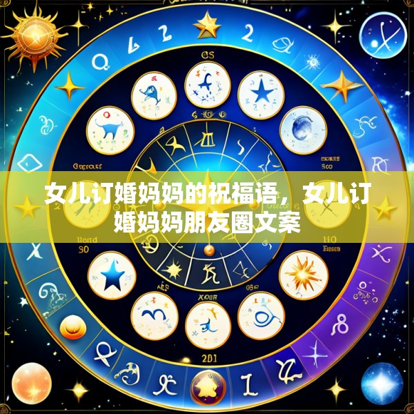 女儿订婚妈妈的祝福语，女儿订婚妈妈朋友圈文案