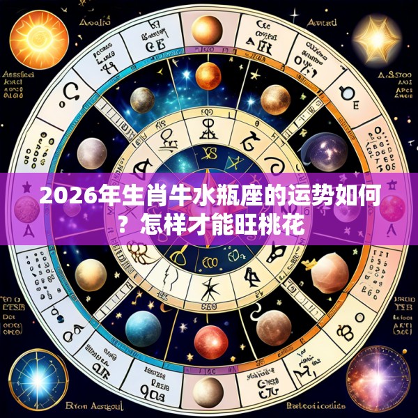 2026年生肖牛水瓶座的运势如何？怎样才能旺桃花