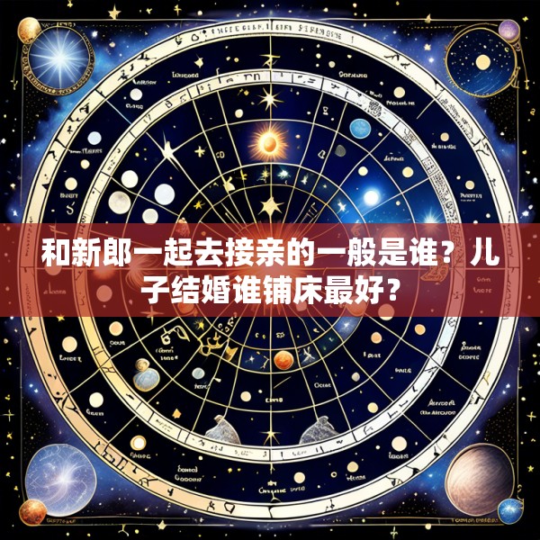 和新郎一起去接亲的一般是谁？儿子结婚谁铺床最好？