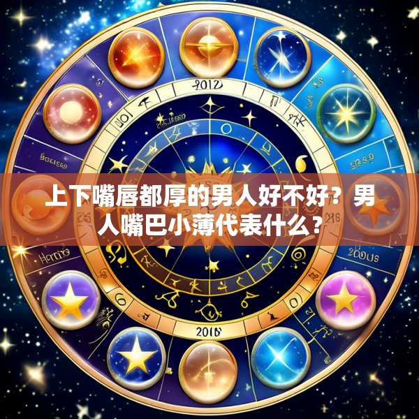 上下嘴唇都厚的男人好不好？男人嘴巴小薄代表什么？