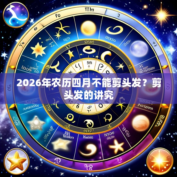 2026年农历四月不能剪头发?剪头发的讲究