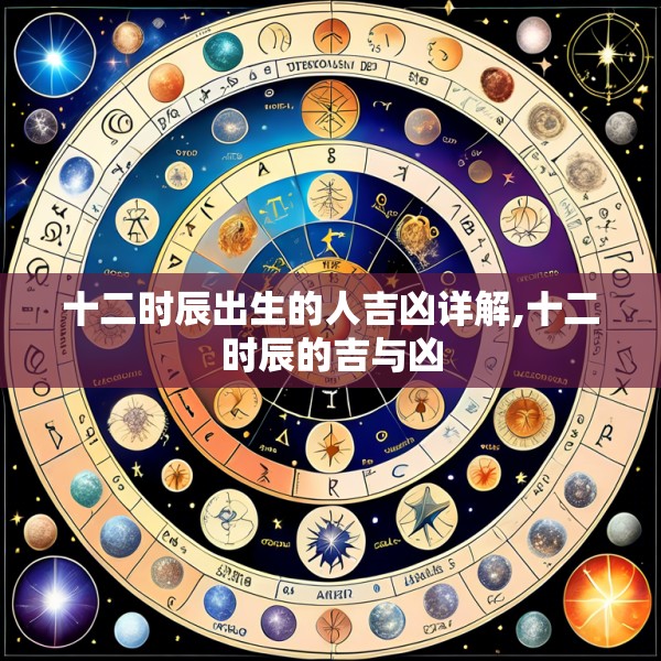 十二时辰出生的人吉凶详解,十二时辰的吉与凶