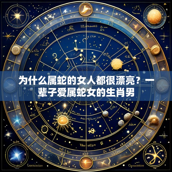 为什么属蛇的女人都很漂亮？一辈子爱属蛇女的生肖男