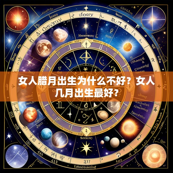 女人腊月出生为什么不好？女人几月出生最好？