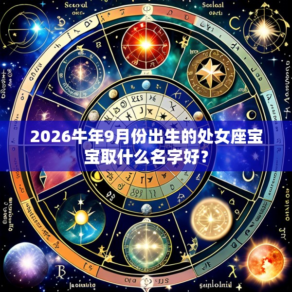 2026牛年9月份出生的处女座宝宝取什么名字好？