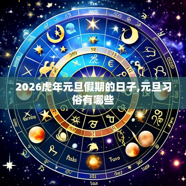 2026虎年元旦假期的日子,元旦习俗有哪些