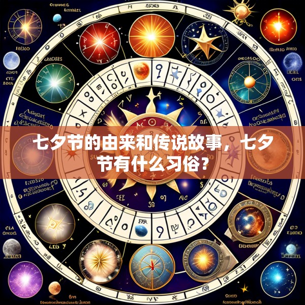 七夕节的由来和传说故事，七夕节有什么习俗？