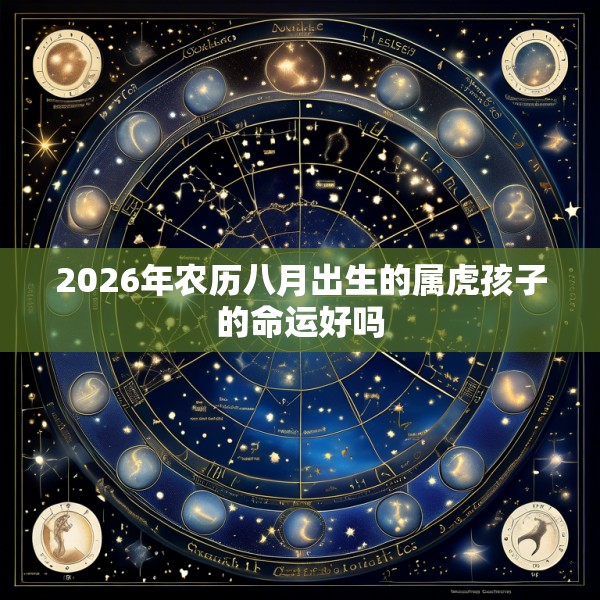 2026年农历八月出生的属虎孩子的命运好吗