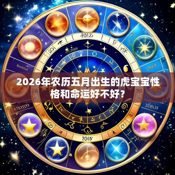 2026年农历五月出生的虎宝宝性格和命运好不好?