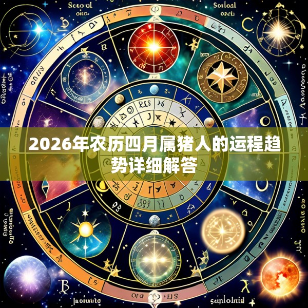 2026年农历四月属猪人的运程趋势详细解答