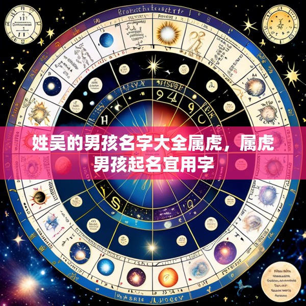 姓吴的男孩名字大全属虎,属虎男孩起名宜用字