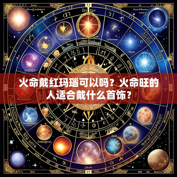 火命戴红玛瑙可以吗？火命旺的人适合戴什么首饰？