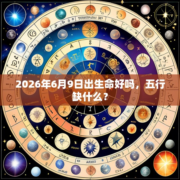 2026年6月9日出生命好吗,五行缺什么?