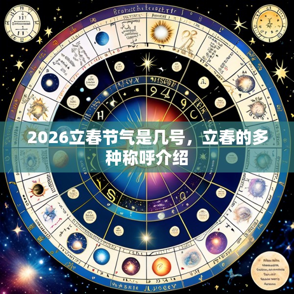 2026立春节气是几号，立春的多种称呼介绍