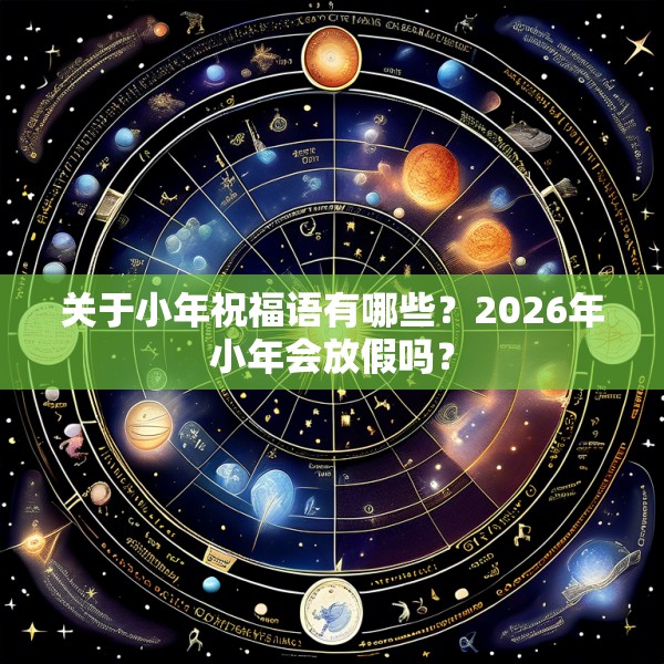 关于小年祝福语有哪些?2026年小年会放假吗?