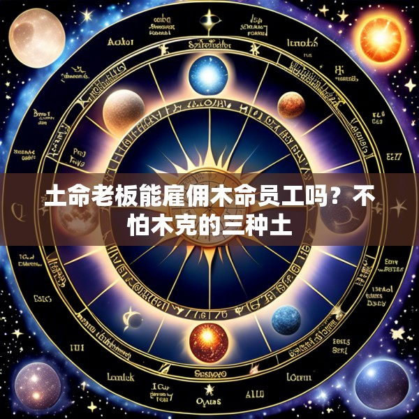 土命老板能雇佣木命员工吗？不怕木克的三种土