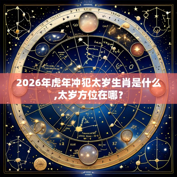 2026年虎年冲犯太岁生肖是什么,太岁方位在哪？
