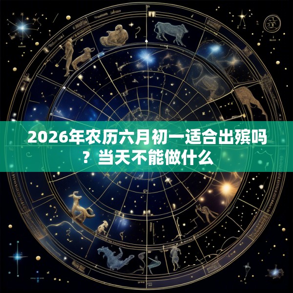 2026年农历六月初一适合出殡吗？当天不能做什么