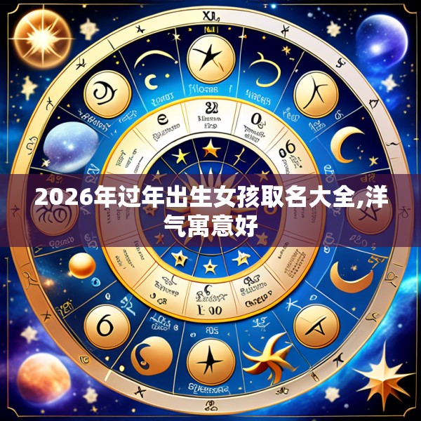 2026年过年出生女孩取名大全,洋气寓意好