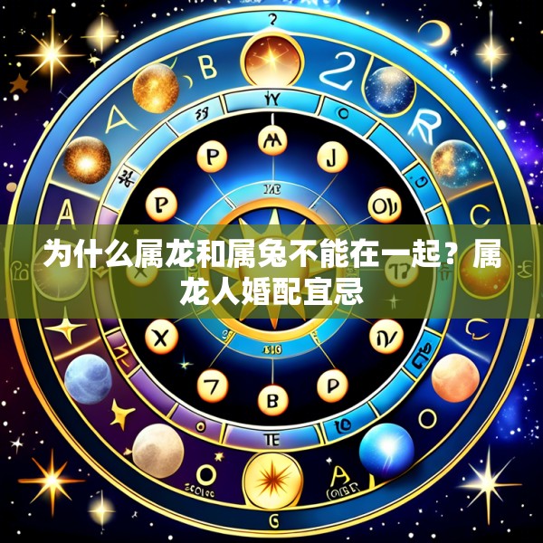 为什么属龙和属兔不能在一起？属龙人婚配宜忌