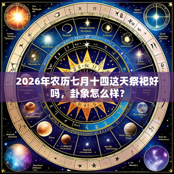 2026年农历七月十四这天祭祀好吗,卦象怎么样?