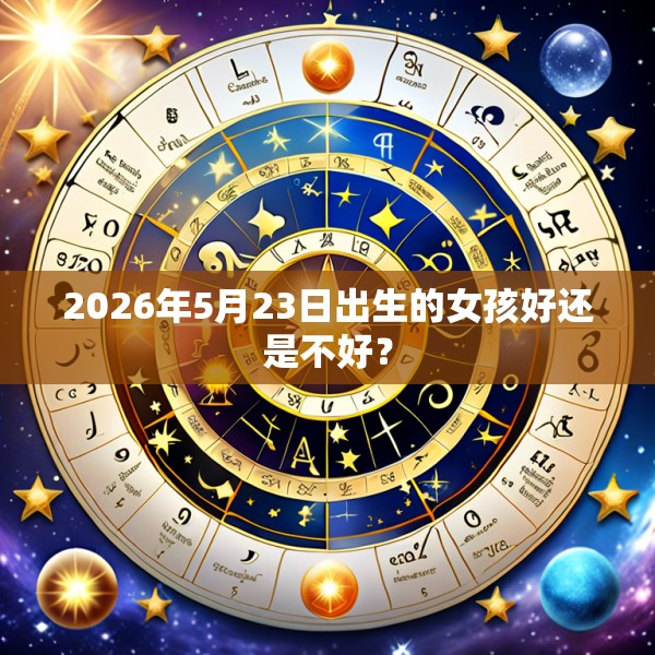 2026年5月23日出生的女孩好还是不好？