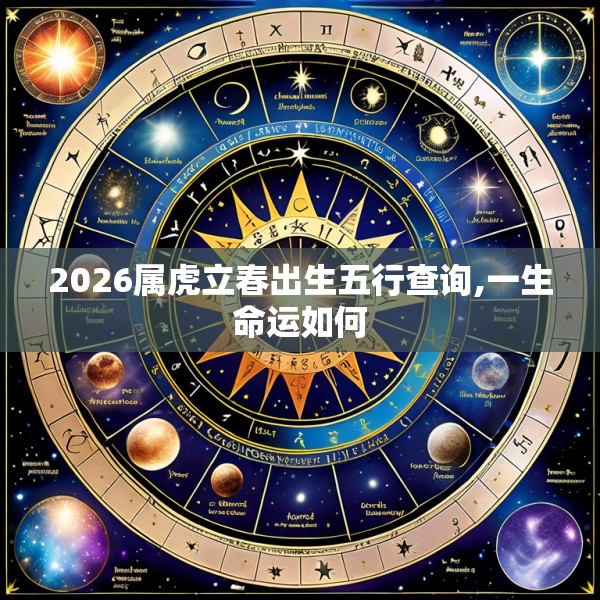 2026属虎立春出生五行查询,一生命运如何