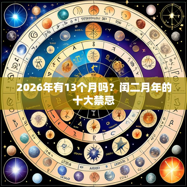 2026年有13个月吗?闰二月年的十大禁忌
