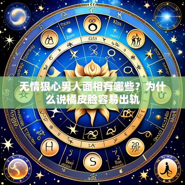 无情狠心男人面相有哪些？为什么说橘皮脸容易出轨