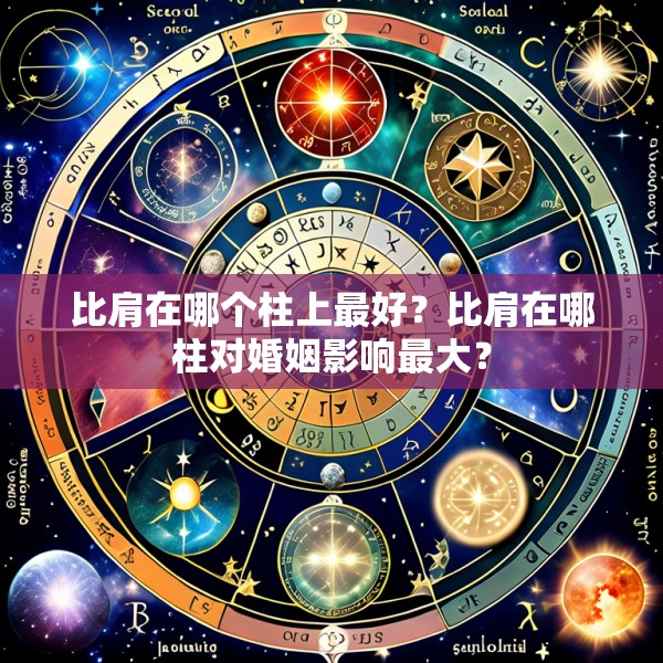 比肩在哪个柱上最好?比肩在哪柱对婚姻影响最大?