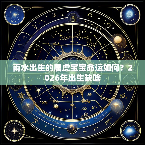 雨水出生的属虎宝宝命运如何？2026年出生缺啥