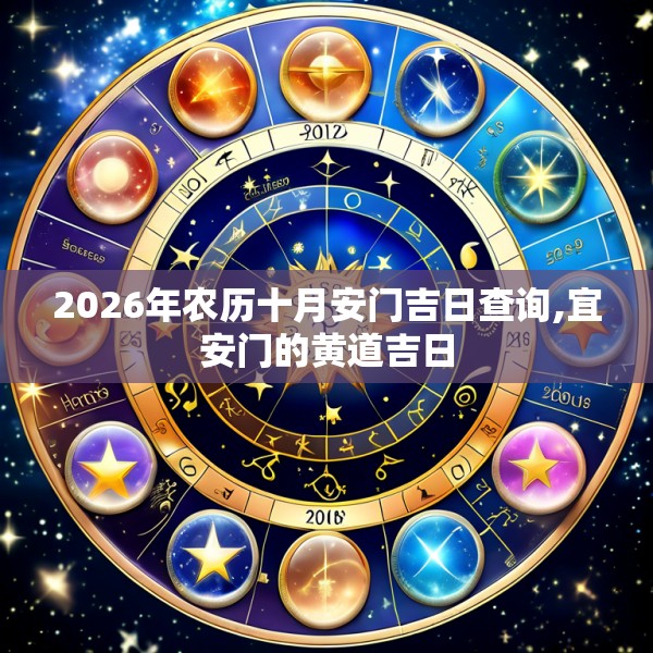 2026年农历十月安门吉日查询,宜安门的黄道吉日