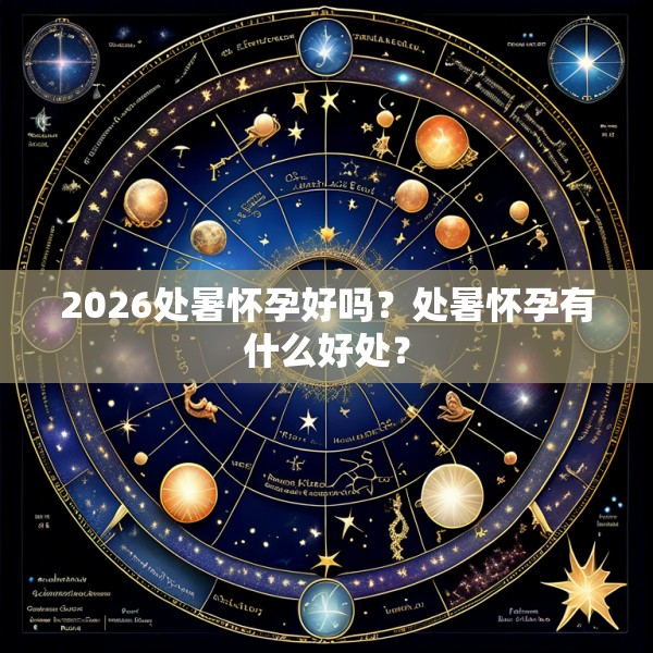 2026处暑怀孕好吗?处暑怀孕有什么好处?