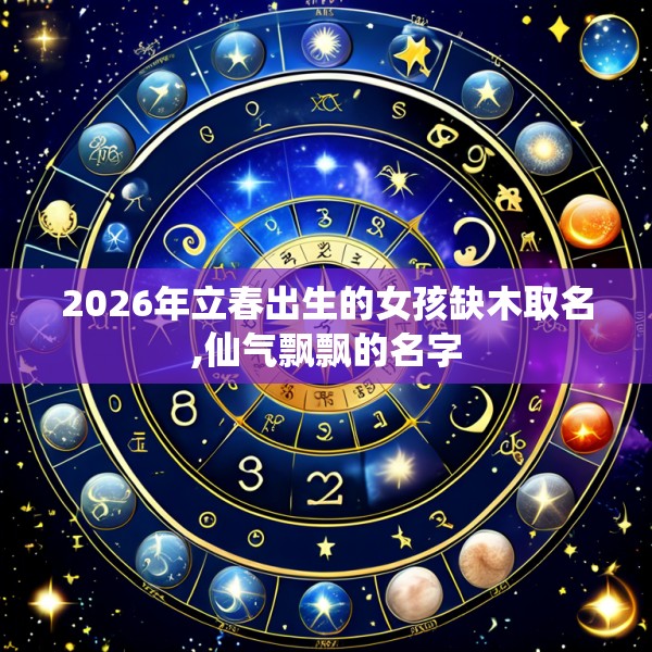 2026年立春出生的女孩缺木取名,仙气飘飘的名字