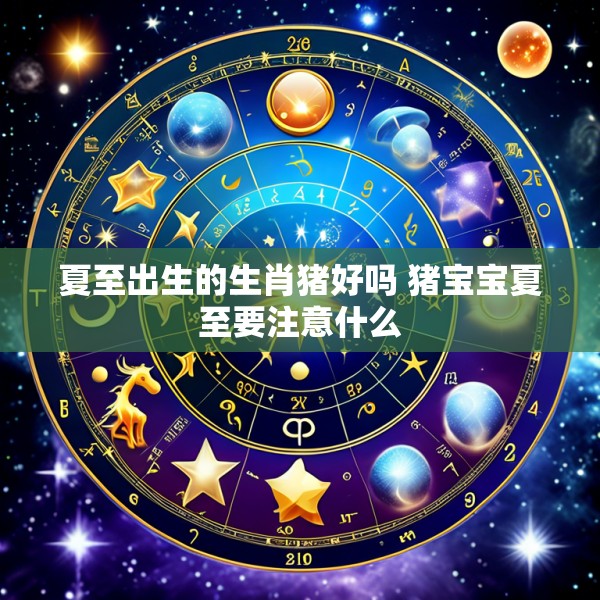 夏至出生的生肖猪好吗 猪宝宝夏至要注意什么