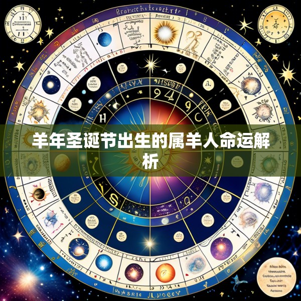 羊年圣诞节出生的属羊人命运解析