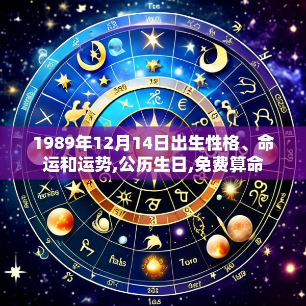 1989年12月14日出生性格、命运和运势,公历生日,免费算命
