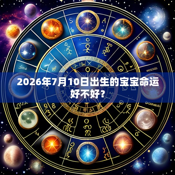 2026年7月10日出生的宝宝命运好不好？