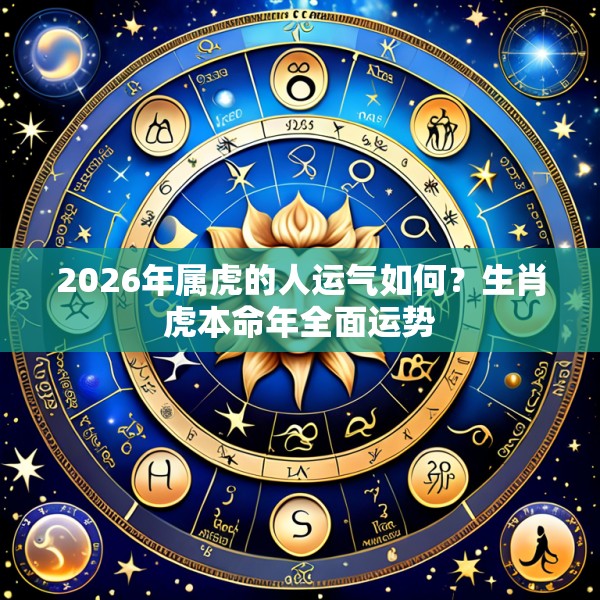 2026年属虎的人运气如何？生肖虎本命年全面运势