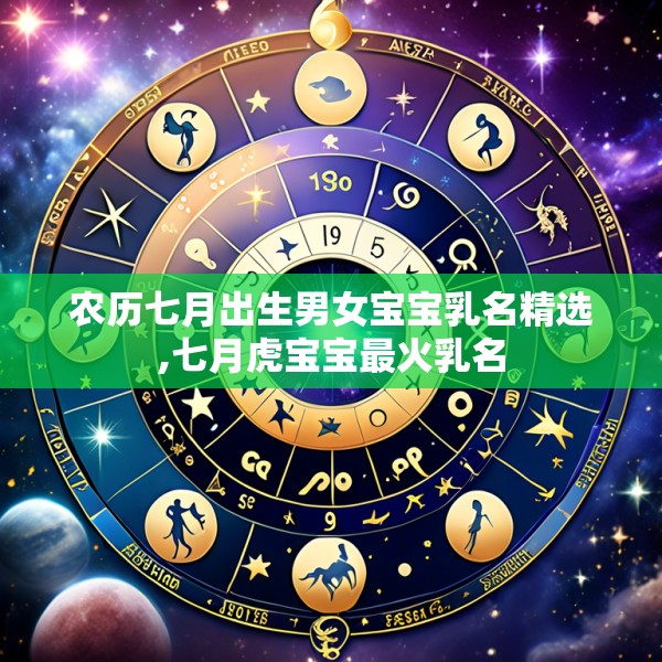 农历七月出生男女宝宝乳名精选,七月虎宝宝最火乳名
