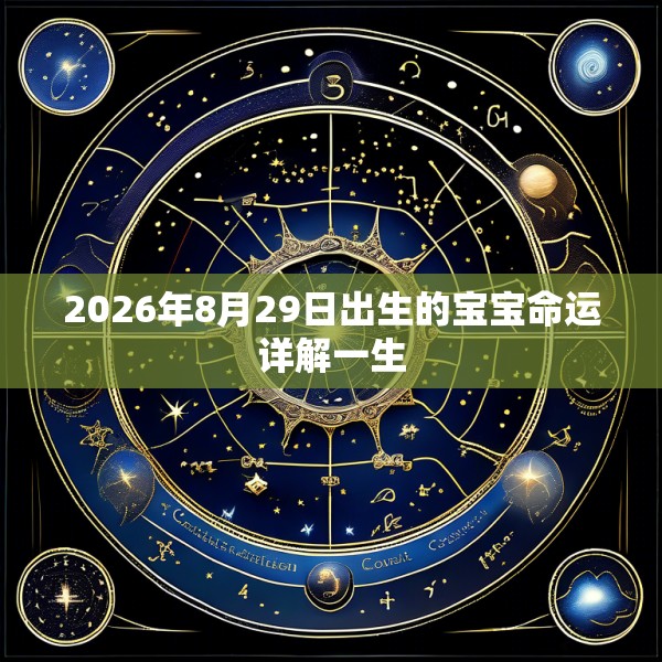 2026年8月29日出生的宝宝命运详解一生