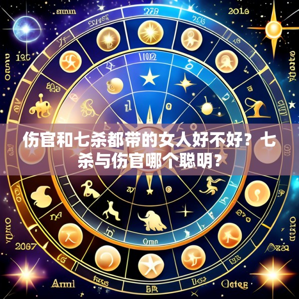 伤官和七杀都带的女人好不好？七杀与伤官哪个聪明？