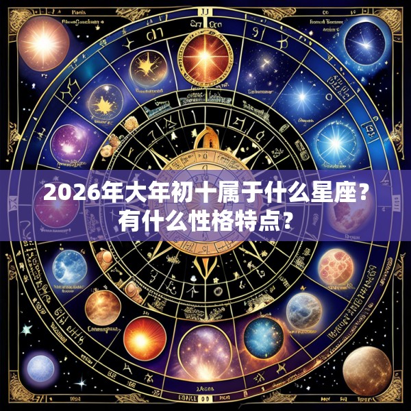 2026年大年初十属于什么星座？有什么性格特点？