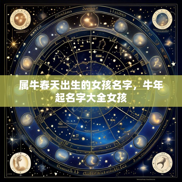 属牛春天出生的女孩名字，牛年起名字大全女孩