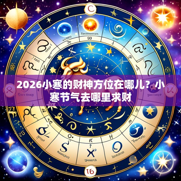 2026小寒的财神方位在哪儿？小寒节气去哪里求财