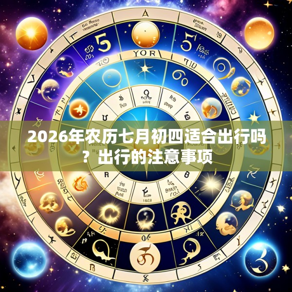 2026年农历七月初四适合出行吗？出行的注意事项